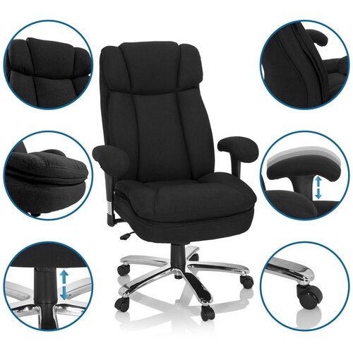 MID.YOU Pisarni&amp;scaron;ki Stol Builder Xxl I, Črna Slike