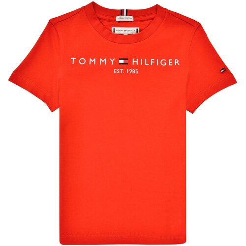 Tommy Hilfiger Majice s kratkimi rokavi AIXOU Rdeča Slike