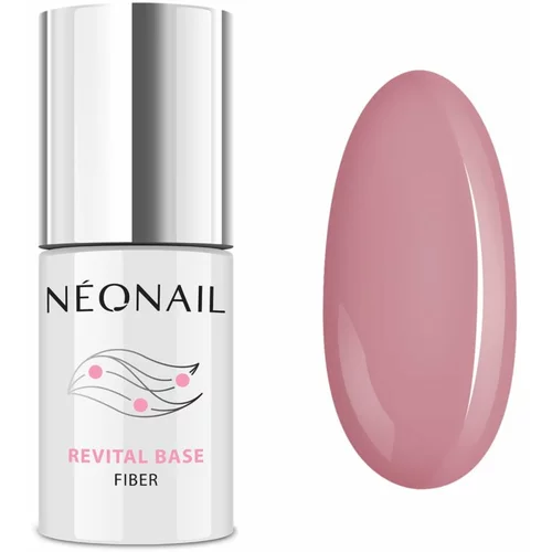 NeoNail Revital Base Fiber bazni gel lak za gelirane i akrilne nokte nijansa Warm Cover 7,2 ml