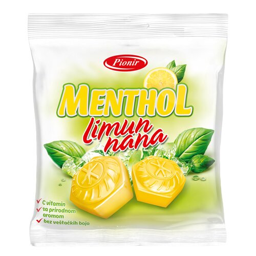 Pionir menthol bombone limun i nana, 100g Cene