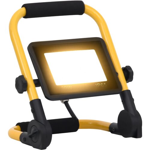 vidaXL LED reflektor s ručkom 30 W topli bijeli Cijene