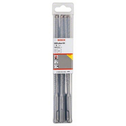 Bosch hamer burgija SDS plus-5X 6 x 150 x 210 mm, 1 komad ( 2608833893. ) Cene