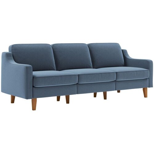 Atelier Del Sofa Robin Extra 3 - Sofe u Okeanskoj Plavoj i Orahu Slike