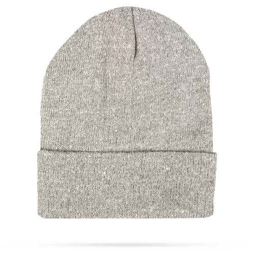 Delight zimska pletena kapa - siva - bleščeča