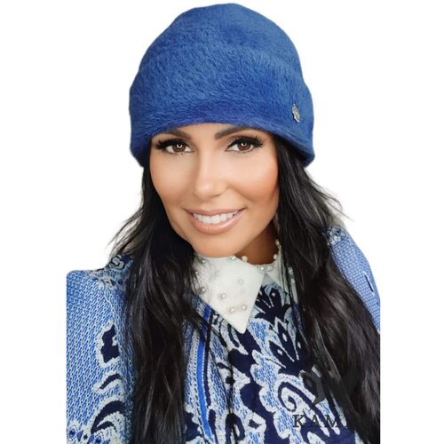 Kamea Woman's Hat K.22.001.12 Navy Blue Slike