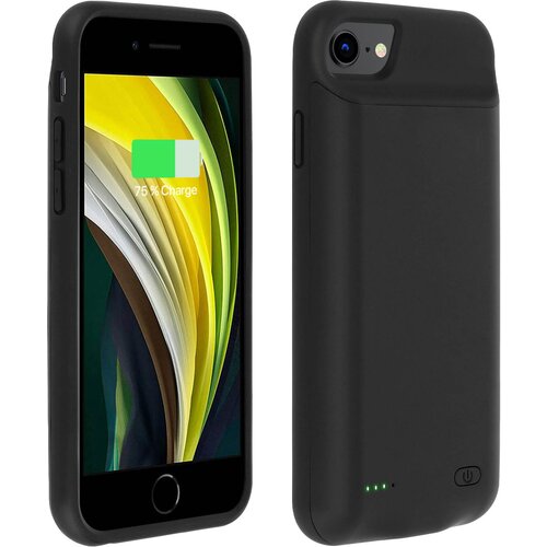 AVIZAR Baterijski ovitek za iPhone 6, 6S, 7 in 8 2800 mAh črn dizajn, (20526677) Slike