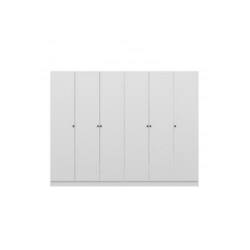 Hanah home Kale Mebran 8424 Ormar, 270x210x52cm, Bijeli Slike