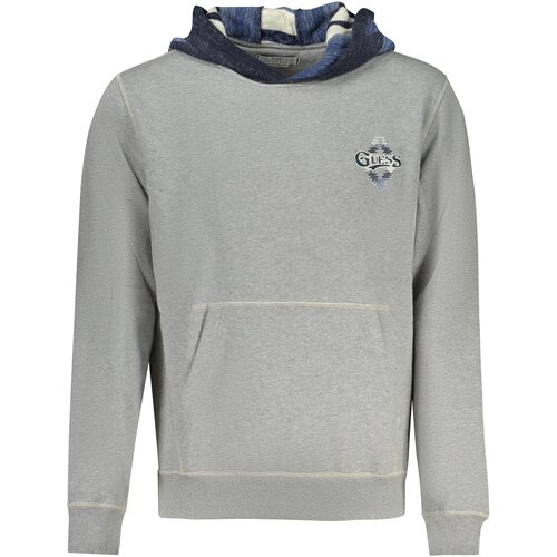 Guess Jeans SWEATSHIRT WITHOUT ZIP MEN GREY Slike