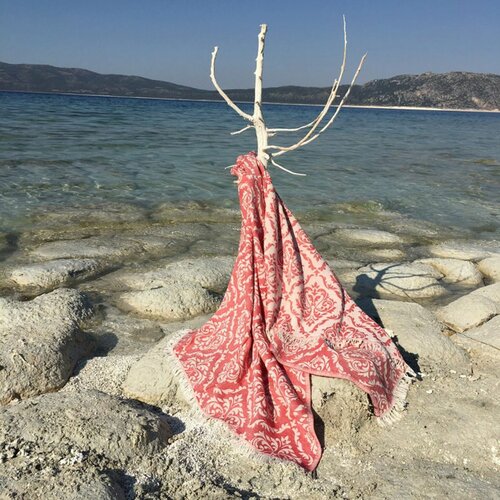 barok - red red fouta (beach towel) Slike