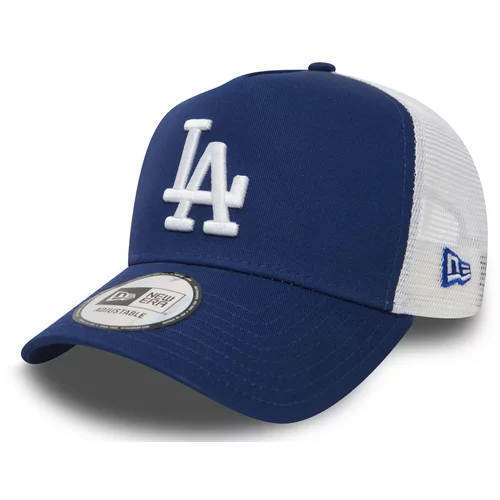 New Era LA Dodgers Clean Blue A-Frame Trucker Cap