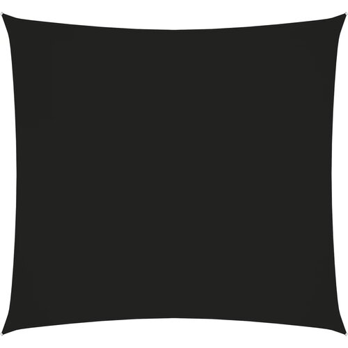 vidaXL Senčno jadro oksford blago kvadratno 6x6 m črno, (20729229) Cene