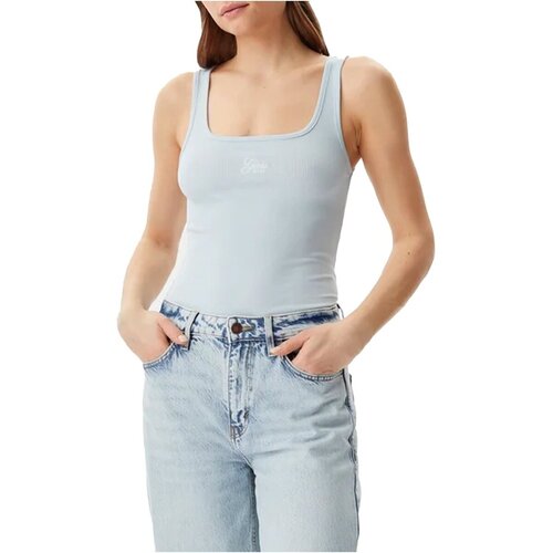 Guess Majice & Polo majice W5GP26 KA0H1 Modra Cene