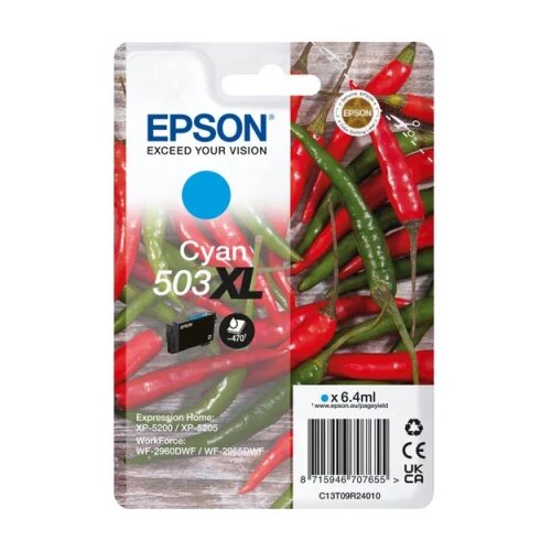 Epson 503 Cyan Xl kartu&amp;scaron;a - Wf-296X, Xp-520X, (22112472) Slike