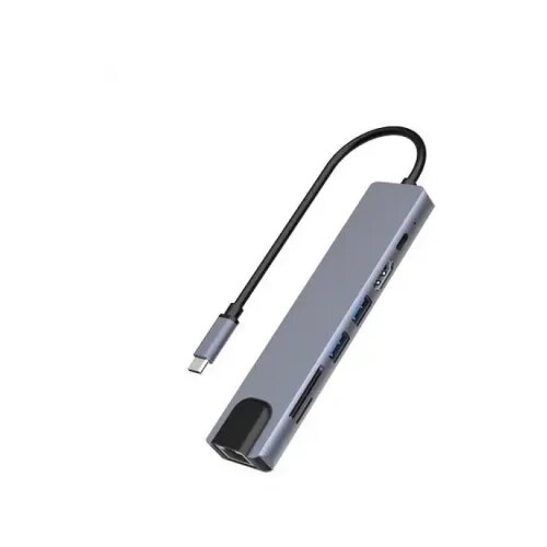 Kettz Tip C HUB KT-701G 71 4K HDMI USB*2 SDTF PD LAN Cene