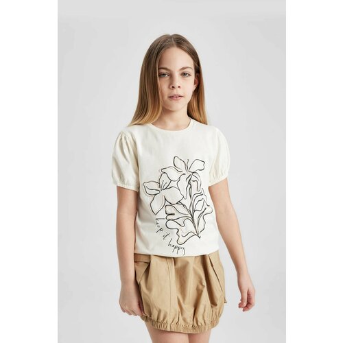 Defacto Girl Printed Short Sleeve T-Shirt Cene