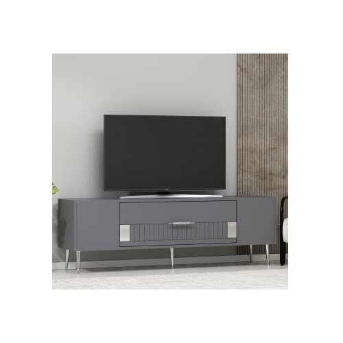 Hanah home tv polica Dekolp4 anthracite silver Cene