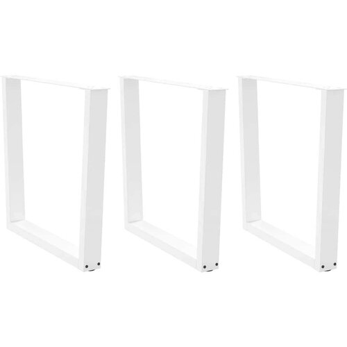  Noge za blagovaonski stol V-oblik 3 kom bijele 80x(72-73 3) cm Cijene