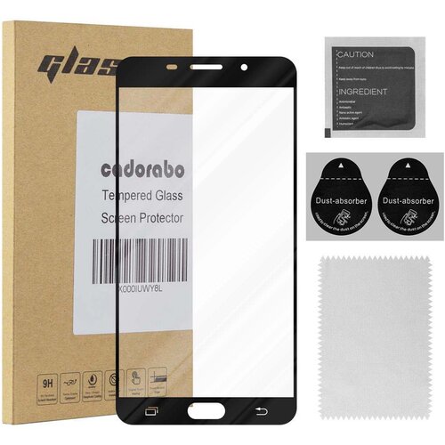 Cadorabo Oklepni film Full Screar, združljiv s Samsungom - zaščitnim filmom v prozornem s črno -kaljenim zaščitnim steklom v 9H trdoti s 3D dotikom, (20564886) Cene