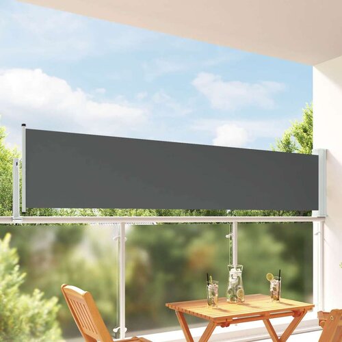  Bočna tendu 100% poliester  željezo  čelik - Antracit 100 x 300 cm Cijene
