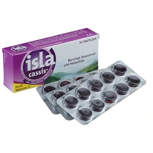 Isla Cassis Pastile za grlo bez &scaron;ećera, 30 tableta Cene