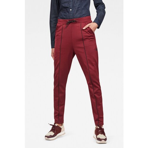 G-star Sweatpants - Lanc skinny track pant wmn burgundy Cijene