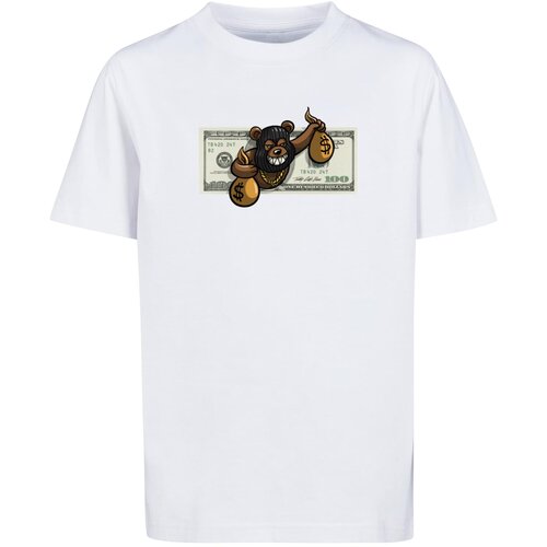 Mister Tee Children&amp;#039;s T-shirt Money Bear white Slike