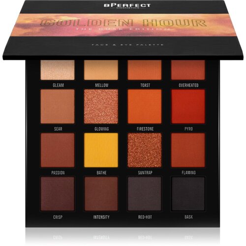 BPerfect Golden Hour The Dusk Edition multifunkcionalna paleta za lice 40.7 g Slike