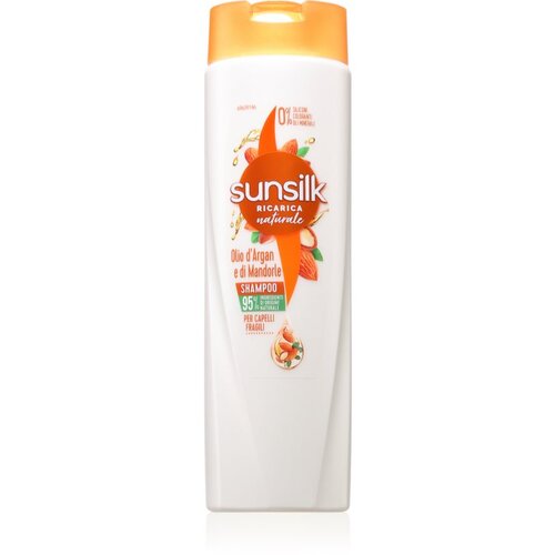 Sunsilk Argan &amp;amp; Almond Oil arganov &amp;scaron;ampon za lomljive lase 250 ml Slike