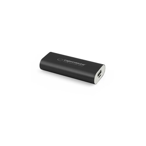 Powerbank ESPERANZA HADRON, 4400mAh, BLACK, EMP105K Slike