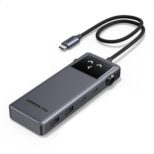 Ugreen Uno 6v1 USB-C hub s 10Gbps USB-C i USB-A te 4K@60Hz HDMI izlazi Slike