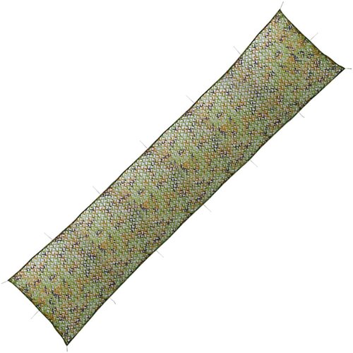  Kamuflažna mreža s torbom za pohranu 1,5 x 6 m zelena Cene