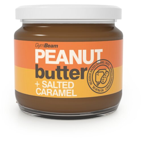 GymBeam Maslac od kikirikija sa slanom karamelom Slike