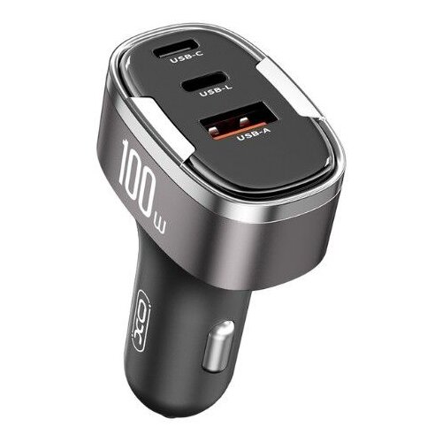  Auto punjac XO inteligentni CC61 100W 2X Type C+USB Slike