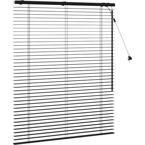 Venecijanska roleta Crna 100 x 130 cm 35 mm Slike