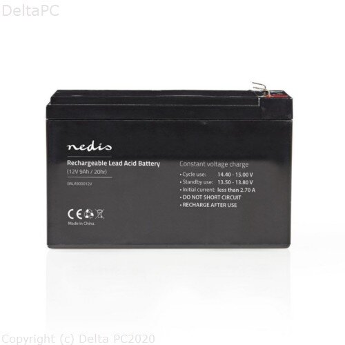 Nedis Lead-Acid Baterija 12V 9000mAh 150 x 65 x 95 mm Cijene