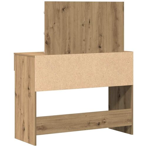  Toaletni stol s ladicama Umjetnički hrast 100 x 40 x 120 cm Slike
