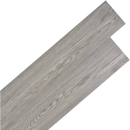 VidaXL Samoljepljive podne obloge PVC 5,02 m&amp;sup2; 2 mm tamno sive Slike
