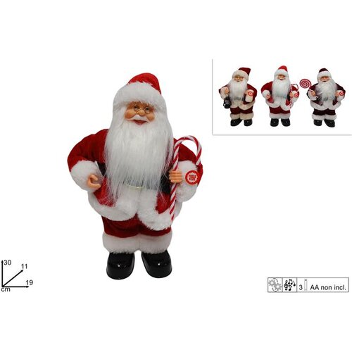 Djed BOŽIĆNJAK 30CM SA GLAZBOM Slike