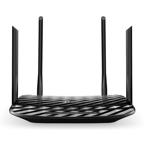 Tp-link bežični ruter archer C6 wi-fi AC1200 867Mbps 300Mbps 1xGWAN 4xGLAN 4 antena crni Cene