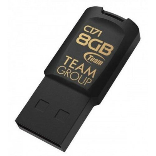 Team Group 8GB C171 USB 2.0 BLACK TC1718GB01 Slike