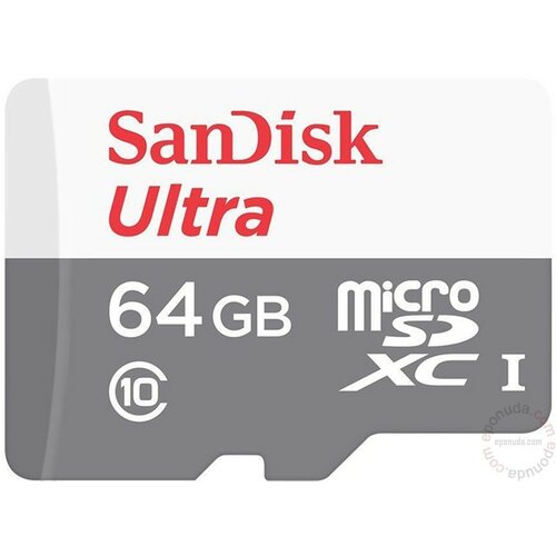Sandisk SDHC 64GB MICRO 48MB/S ULTRA ANDROID CLASS 10 UHS-I memorijska kartica Slike