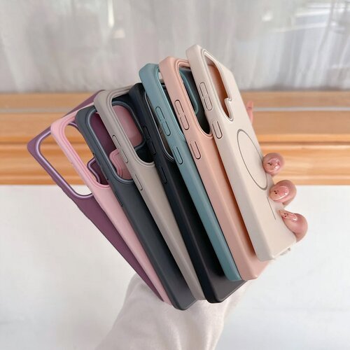  Maska za Honor Magic 7 Pro Mag Case Smooth Touch ljubičasta Slike