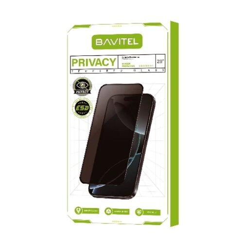 BAVITEL iPhone 16 Privacy za&scaron;titno staklo- 9H Strong Hardness Anti-Scratch Cene