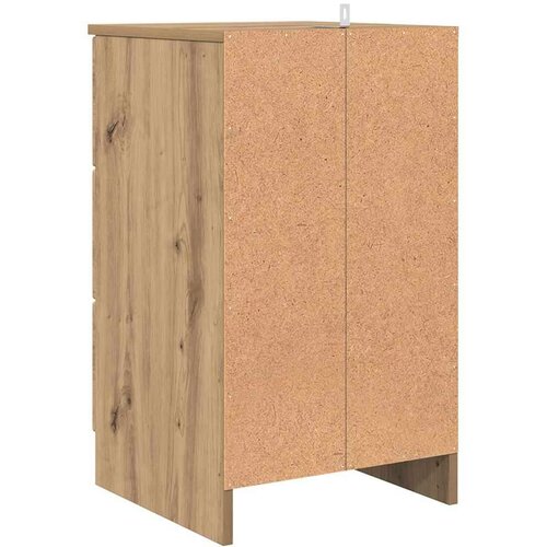 VidaXL Noćni ormar hrast artisan 38 x 38 x 66 cm Konstruirano drvo Slike