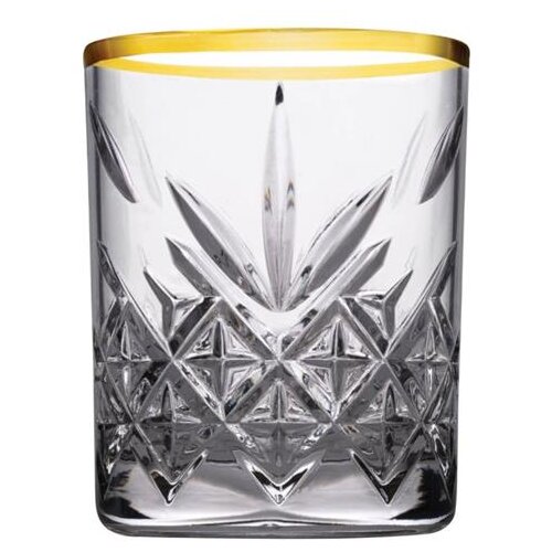 PASABAHCE Kozarec Timeless / 6cl / zlati rob, (21364508) Cene