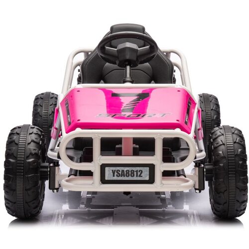 Lean Toys Otro&amp;scaron;ki avto Buggy A8812 roza 24V Slike