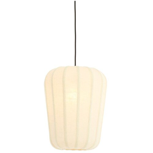 Light &amp;amp; Living Bela viseča svetilka s tekstilnim senčilom &amp;oslash; 10 cm Bibury &amp;ndash; Slike