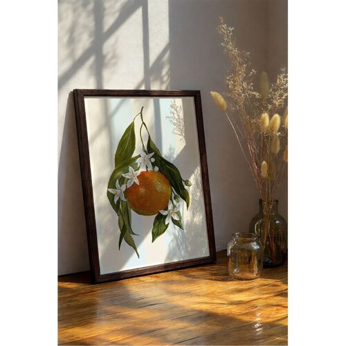WALLXPERT Artmoscrv9-3348 Multicolor Decorative Framed MDF Painting Cene