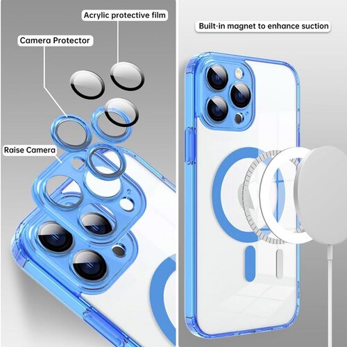  Maska za iPhone 14 Pro Color Mag Case plava Cene