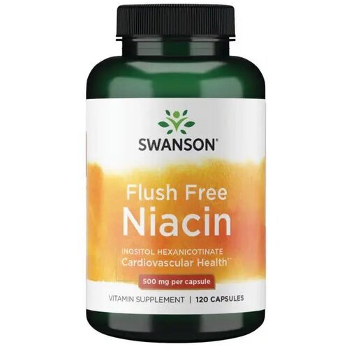 Swanson flush-free niacin 500 mg – podrška energiji i metabolizmu Cene